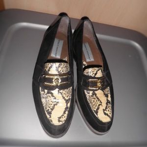 stacy adams blue snakeskin shoes